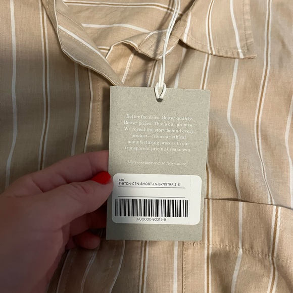 Everlane long sleeve crop - Picture 3 of 4